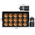 Portable Propane Gas Griddle for Outdoor Grilling