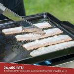 Portable Propane Gas Griddle for Outdoor Grilling