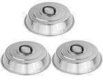 BBQ Accessories Set: Stainless Steel Basting Covers