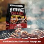 Fireforge 100% Natural Wood Lump Charcoal for Grilling