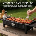 Comsenz Portable Charcoal Grill with Storage Bag