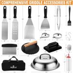 27-Piece Griddle Accessories Kit for BBQ Fun