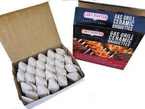Chef Master Ceramic Gas Grill Briquettes Replacement