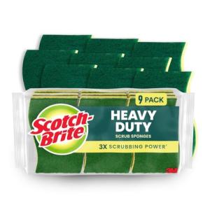 Heavy Duty Scrub Sponges for Grilling and Cooking