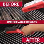 Heavy Duty Grill Brush & Scraper for Clean Grates