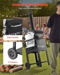 VEVOR 12" Pellet Outdoor Pizza Oven with Wheels
