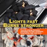 Organic Charcoal Briquettes for Grilling and Smoking
