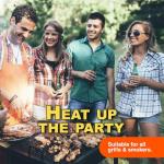 Organic Charcoal Briquettes for Grilling and Smoking
