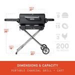Masterbuilt Portable Electric Charcoal Grill and Smoker