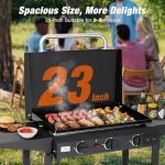 WARMOUNTS 3-Burner Portable Propane Gas Grill