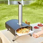 VEVOR 12-inch Outdoor Wood Fire Pizza Oven