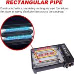 Compact Portable Butane Grill with Carry Case