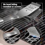 Bristle-Free Grill Brush for Safe BBQ Cleaning