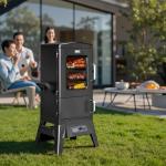 Large Vertical Electric Smoker Grill with 4 Racks