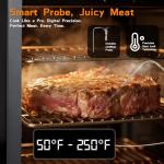 Large Vertical Electric Smoker Grill with 4 Racks