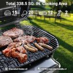 Brand-Man Portable Propane Gas Grill with Cart