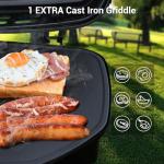 Brand-Man Portable Propane Gas Grill with Cart