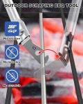 Grill Cleaning Tool - 19.5 Inch Grate Scraper