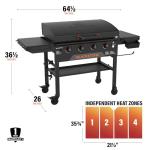 Blackstone 36" Griddle with X-Braced Hood