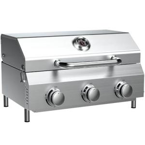 Bestfire 3-Burner Portable Gas Grill for BBQs