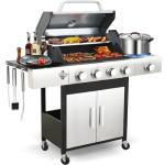 49000 BTU Propane Grill with Side Burner