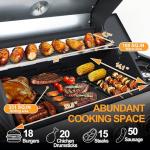 49000 BTU Propane Grill with Side Burner