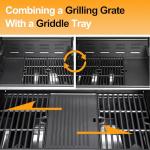 49000 BTU Propane Grill with Side Burner