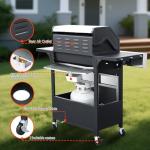 49000 BTU Propane Grill with Side Burner