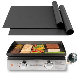 UBeesize Nonstick Grilling Mats for Blackstone Griddy