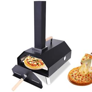Portable Wood Fired Pizza Oven for Outdoor Fun