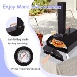 Portable Wood Fired Pizza Oven for Outdoor Fun