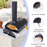 Portable Wood Fired Pizza Oven for Outdoor Fun