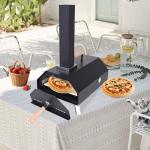 Portable Wood Fired Pizza Oven for Outdoor Fun