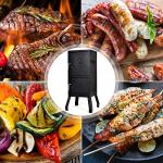 DORTALA Vertical Charcoal Smoker for Backyard BBQ