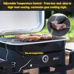 Portable Electric Grill with Smart Heat Control