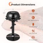 CHEFJOY 1600W Portable Electric BBQ Grill