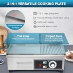 IRONWALLS 22-Inch Electric Griddle for Home & Outdoor