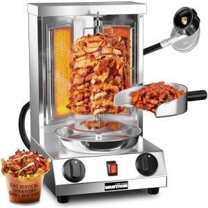 WantJoin Gas Vertical Rotisserie Shawarma Grill Machine