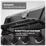 Feasto 4 Burner Gas Grill with Side Table