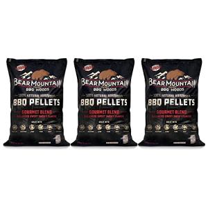 Bear Mountain Smoky Gourmet BBQ Smoker Pellets, 3 Pack