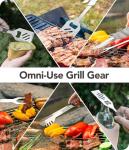 Michelangelo 6-in-1 BBQ Grilling Tool Set