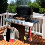 BBQ Grill Brush with Removable Scraper Head