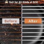 BBQ Grill Brush with Removable Scraper Head