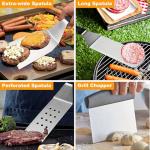28-Piece Griddle Accessories Set for BBQ Grills
