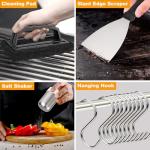 28-Piece Griddle Accessories Set for BBQ Grills