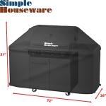 Durable 72" BBQ Gas Grill Cover - Waterproof
