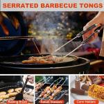 22-Piece Stainless Steel BBQ Tool Set