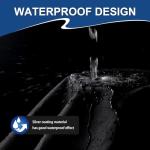 52-Inch Waterproof BBQ Grill Cover with Straps