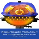 Techwood 15-Serving Electric BBQ Grill - Portable & Versatile