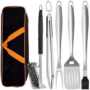 Leonyo 6-Piece Extra-Long BBQ Tool Set